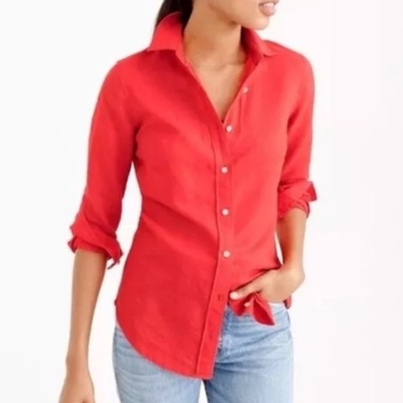 J Crew Perfect Shirt